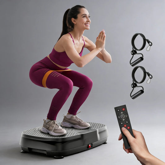 120-Speed Vibrating Exercise Plate: Full-Body Fitness & Relaxation Tool