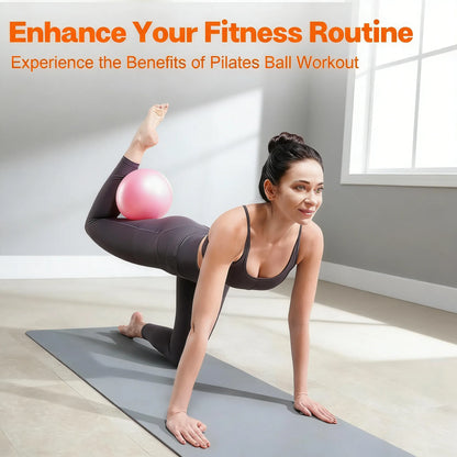 Mini Pilates Exercise Ball: Core Strength & Posture Support Tool