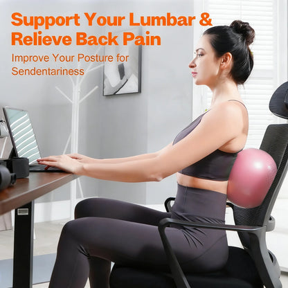 Mini Pilates Exercise Ball: Core Strength & Posture Support Tool