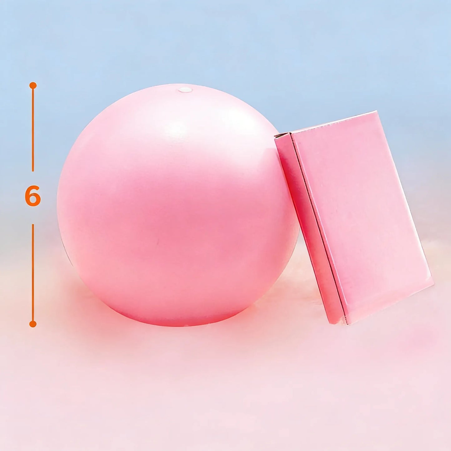 Mini Pilates Exercise Ball: Core Strength & Posture Support Tool