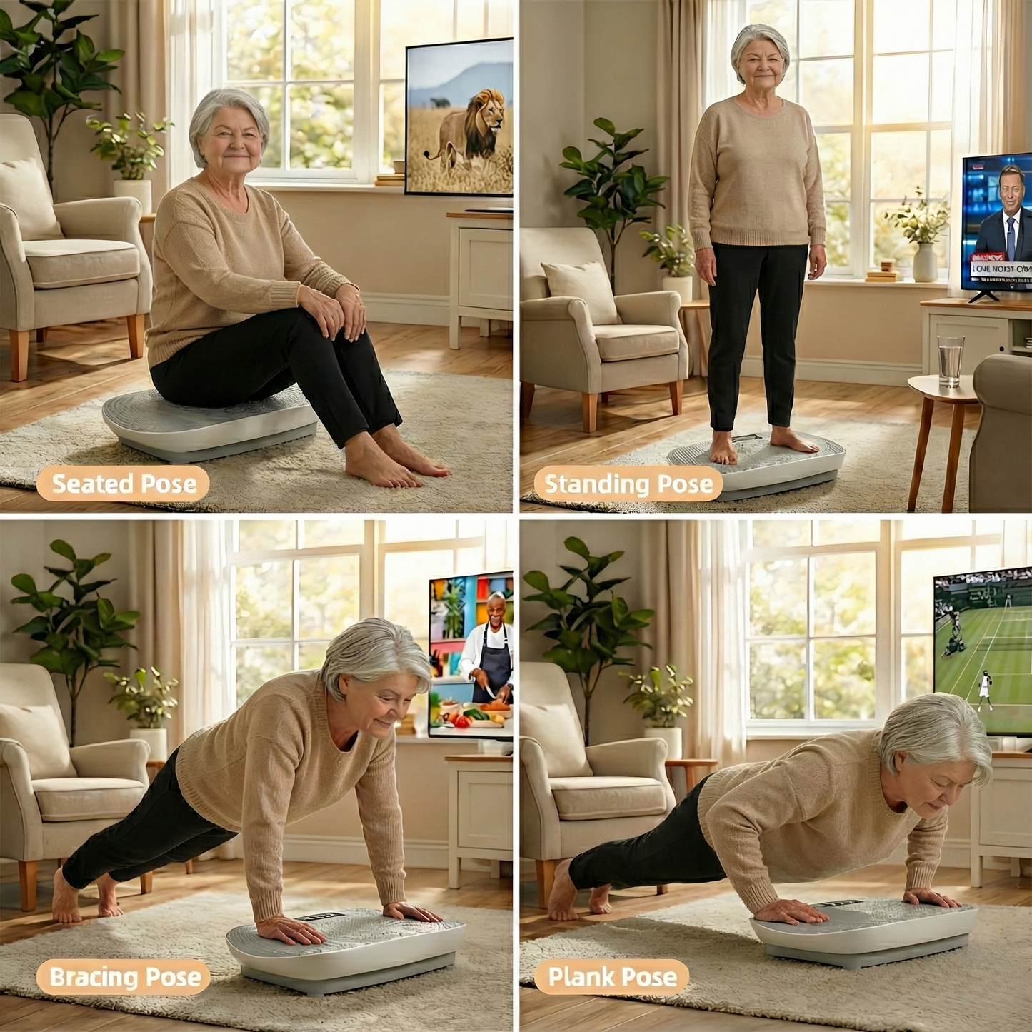 SIT & SLIM: Effortless Toning with 400LBS Support. Order Now to Claim Your FREE Massage Gun!